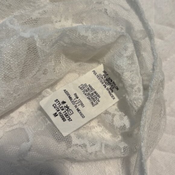 Gaze lace white bodysuit NWT - Picture 4 of 6